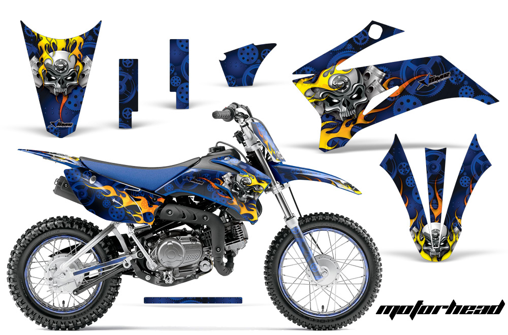 Yamaha TTR110 2011 Graphics Kit Moto BL NPs